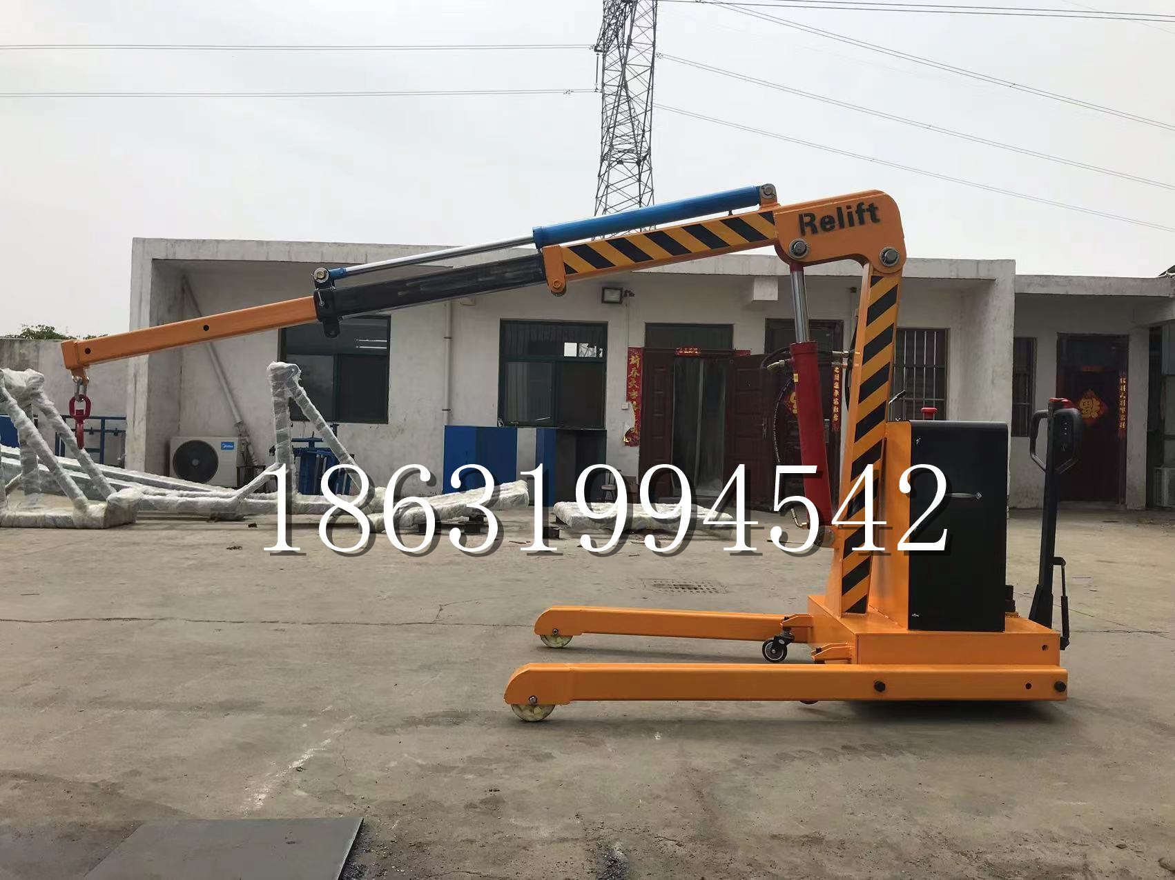 清徐县久征定做3吨三轮随车吊 农用园林绿化移树吊 平板工程用小吊机